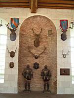 Saint-Fargeau, Chateau, Trophees